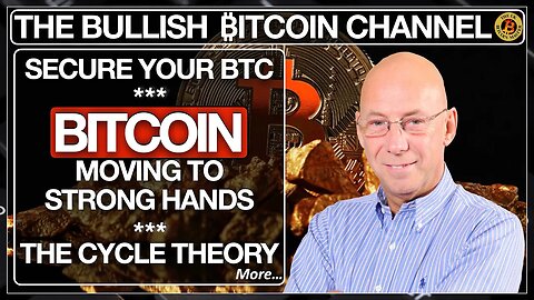 BTC SECURITY - BTC INTO STRONG HANDS - CYCLE THEORY, MORE… ON ‘THE BULLISH ₿ITCOIN CHANNEL’ (EP 517)