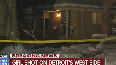 18-year-old woman shot on Detroit's west side