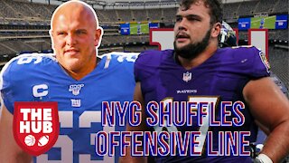 New York Giants list Billy Price as Starting Center | Elevate Matt Skura from Practice Squad