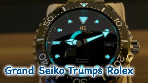 Grand Seiko SBGA231 HEAVY USE Sport Watch Trumps Rolex Submariner