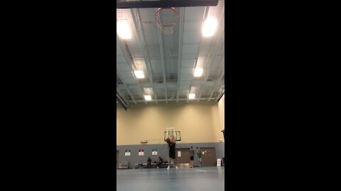 Youngest son shooting 3’s