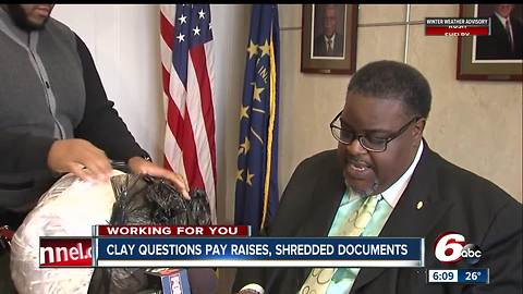 Indy City-County Council President launches audit after shredded paystubs, raises come to light