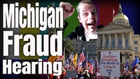 Michigan Fraud Hearing2 | US Politics Live Streamer Channel | C span Live Stream Happening Right Now