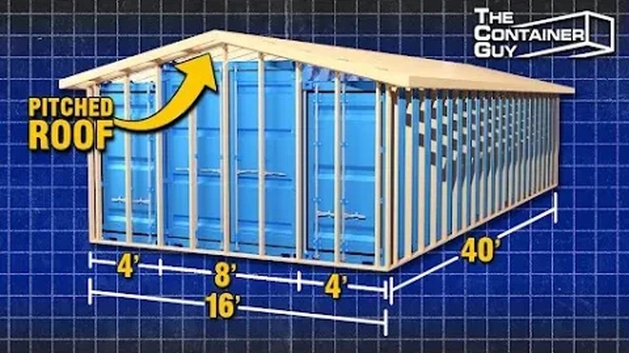 NEW KIT! Join Two Shipping Containers Using NO WELD Brackets DIY