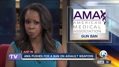 AMA adopts sweeping policies to cut gun violence