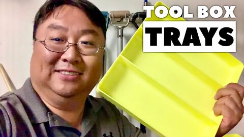 Sort Your Tools with High-Visibility, 3 Compartment Trays