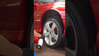 Deep Cleaning GTO Wheels with 11,000 Miles #cars #shorts #detailing