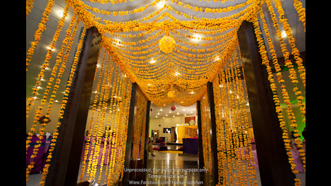 wedding arrangement style in Pakistan