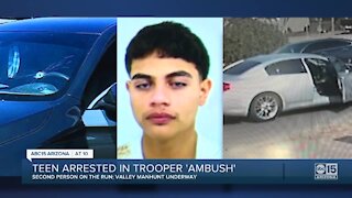 Teen arrested for shooting at DPS troopers in Phoenix, second suspect on the loose