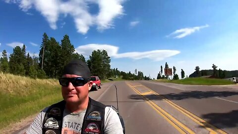 Custer to Hill City South Dakota Motorcycle Ride