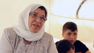 Yazidi Family Finds Safety In Syrian Refugee Camp