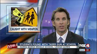 Student accused of bringing weapon to school