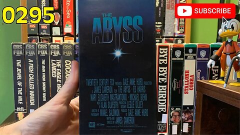 [0295] THE ABYSS (1989) VHS INSPECT [#theabyss #theabyssVHS]
