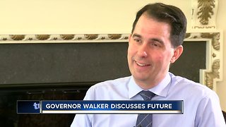 Gov. Scott Walker on his future as he leaves office