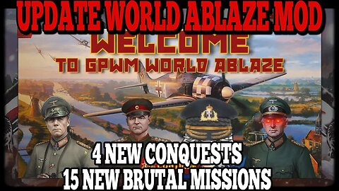 UPDATE WORLD ABLAZE MOD