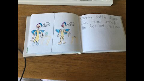 First grade book project