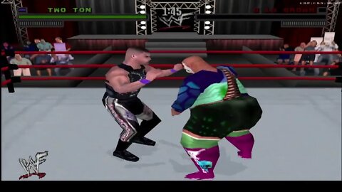 WWF Attitude PS1: vs match 6