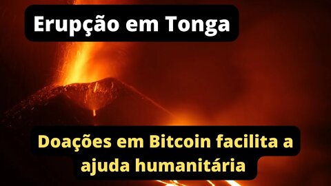 Tonga recebe Bitcoin - ajuda humanitária através do Bitcoin