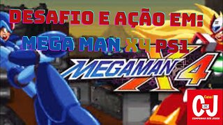 Desafio e Ação: Mega Man X4 (PS1)