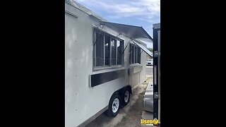 Well Equipped - 2022 8' x 20' Kitchen Food Trailer with Fire Suppression System for Sale in Texas