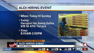 Aldi hosting hiring event for Lee County stores