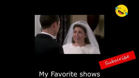 The Big Bang Theory - Sheldon and Amy's wedding #shorts #tbbt #ytshorts #sitcom