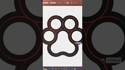 30 Second DOG PAWS | Adobe Illustrator