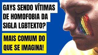 GAYS SENDO VÍTIMAS DE HOMOFOBIA DA SIGLA LGBTEXTO? MAIS COMUM DO QUE SE IMAGINA!