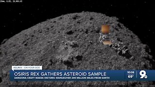 UArizona touches an asteroid to bring some of it to Earth