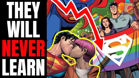 DC DOUBLES DOWN On Failing Gay Superman After Sales TANK | Woke Writers Have DESTROYED Comics
