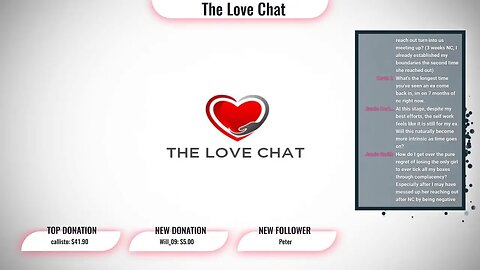 Love Chat Live! 9/23/2020