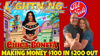 LIGHTNING DOLLAR LINK | CHICA BONITA | MAKING MONEY $100 IN $200 OUT | RESORTS WORLD LAS VEGAS