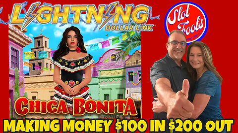 LIGHTNING DOLLAR LINK | CHICA BONITA | MAKING MONEY $100 IN $200 OUT | RESORTS WORLD LAS VEGAS