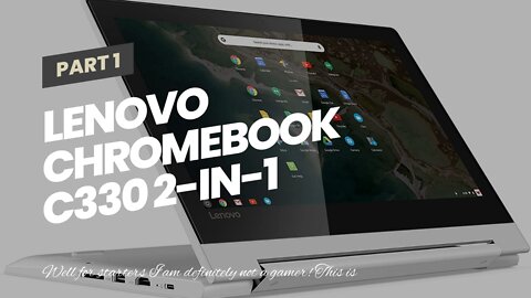 Lenovo Chromebook C330 2-in-1 Convertible Laptop, 11.6-Inch HD (1366 x 768) IPS Display, MediaT...