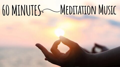 The Best Meditative Music For Healing Your Mind - Beach Waves (60 Minutes)