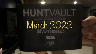 Huntvault Elite March 2022 Unboxing