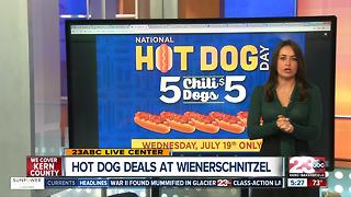 Hot Dog Deals for National Hot Dog Day