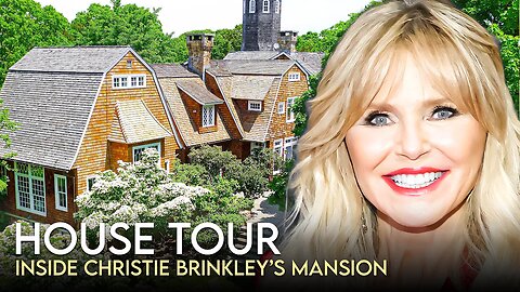 Christie Brinkley | House Tour | $17 Million Hamptons Mansion & More