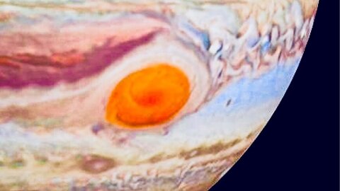 Inside Jupiter's Giant Red Spot - Fascinating NASA Flight Simulation Animation