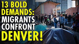 Migrants in Denver issue list of 13 demands that must be met before they'll leave street encampment