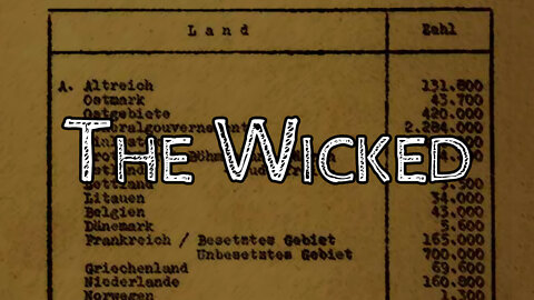 "The Wicked" - Ronald L. Dart