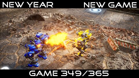 New Year, New Game, Game 349 of 365 (Mech Armada)