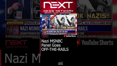 Nazi MSNBC Panel Goes OFF-THE-RAILS #shorts