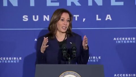 Kamala Imitates Broken Record In Latest CRINGE Inducing Speech