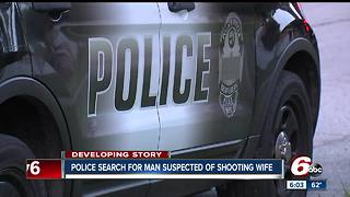 Woman shot in Brownsburg, police looking for husband