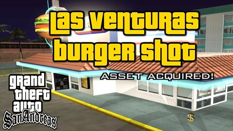 Grand Theft Auto: San Andreas - Las Venturas Burger Shot Asset Courier [Hidden Secret Minigame]