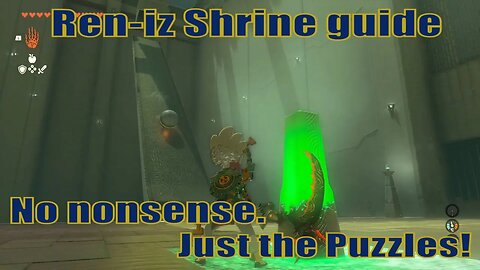 Ren-iz Shrine guide - Crenel Hills | Zelda TOTK