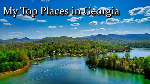 Georgia's 10 MUST SEE Places to Visit