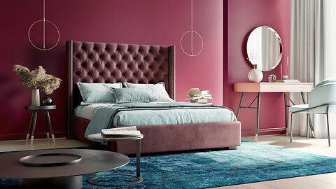 Beautiful Home - Beds with a soft headboard: photos, types, materials, design, styles, colors