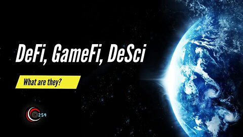 [Chapter 1: 6/9] What are DeFi, GameFi, DeSci, and other Web3 acronyms? #defi #gamefi #desci #web3
